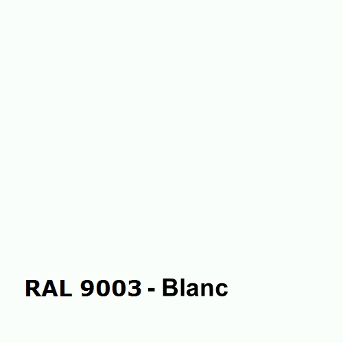RAL 9003 - Blanc